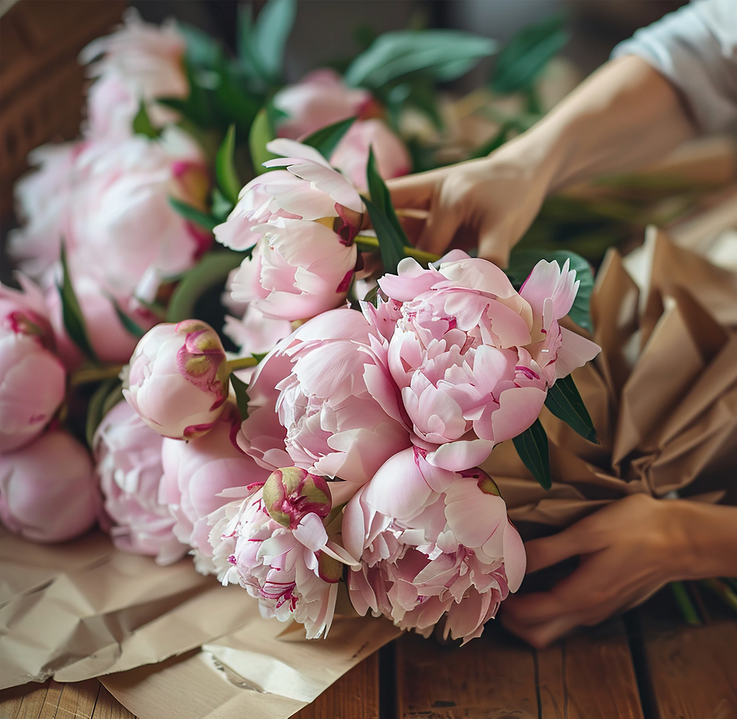 Spring Peony Bouquet - LOCAL Pick Up